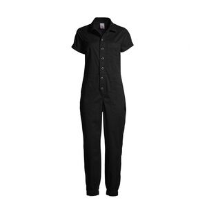 Black Jumpsuit Boilersuit